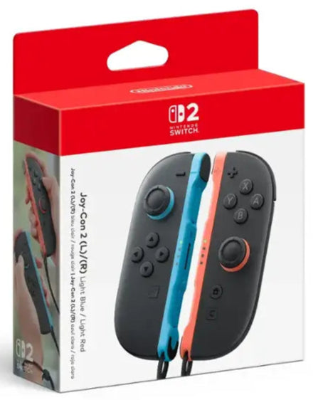 Nintendo Joy Con 2 (L)/(R) Light Blue/Light Red - Multi Nintendo Joy Con 2 (L)/(R) Light Blue/Light Red - Multi